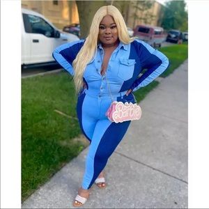 Blue Two Piece Outfit Set 🥶🦋